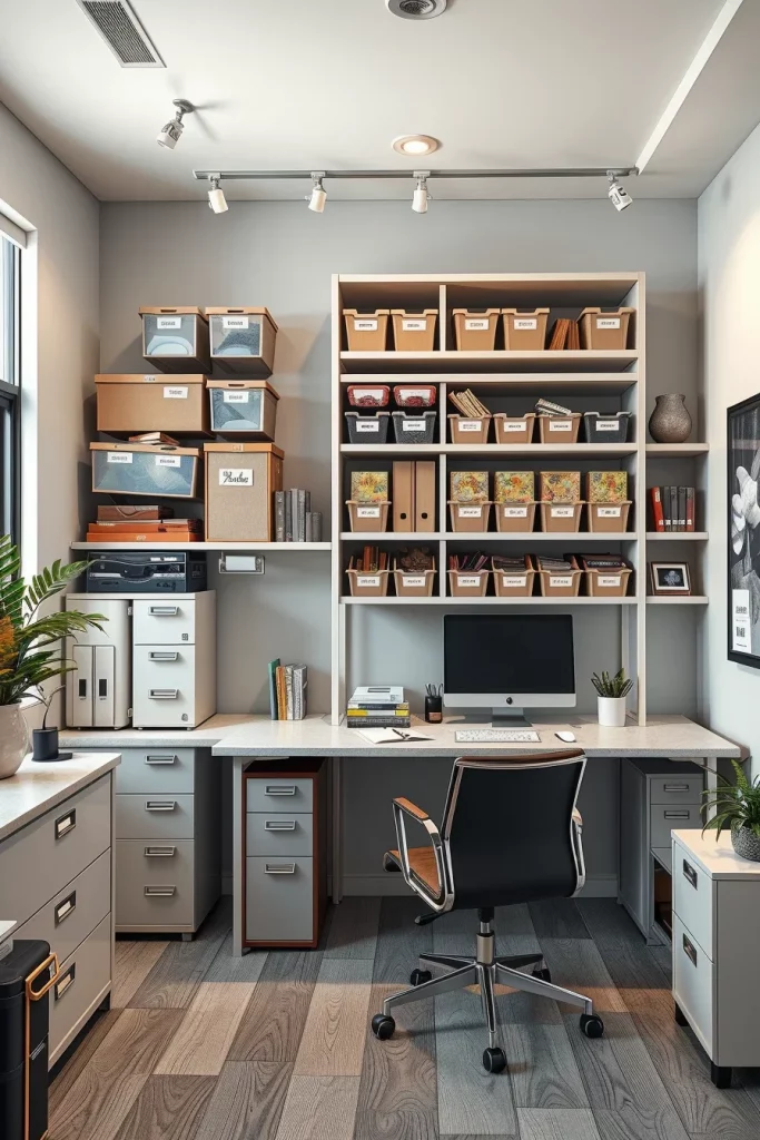 57 Home Office Organization Solution Ideas For A Stylish And Productive Workspace
