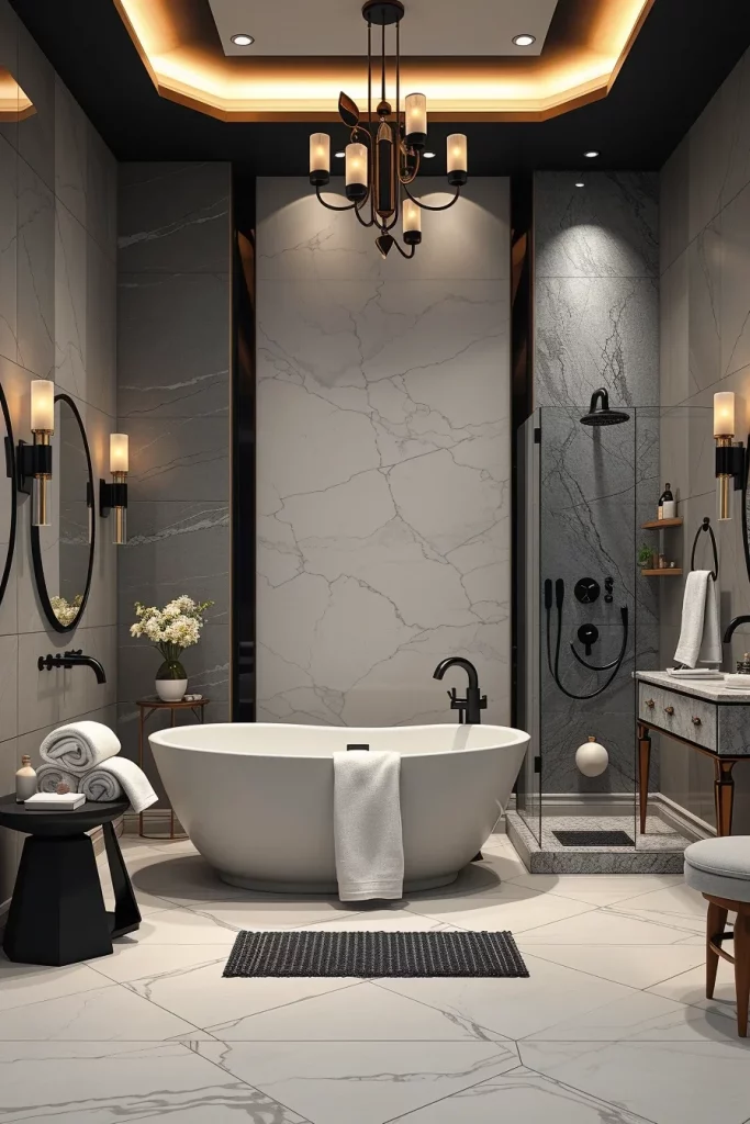 54 Black And White Bathroom Decor Ideas For A Stylish And Timeless Space