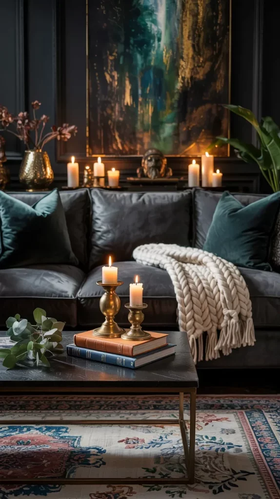 60 Dark And Moody Interiors That Bring Elegance, Drama, And Cozy Sophistication To Every Room