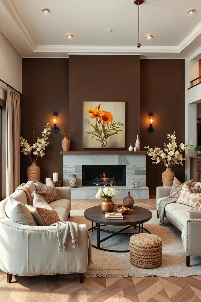 55 Warm Chocolate Brown Wall Colors: Cozy And Elegant Ideas For Every Room