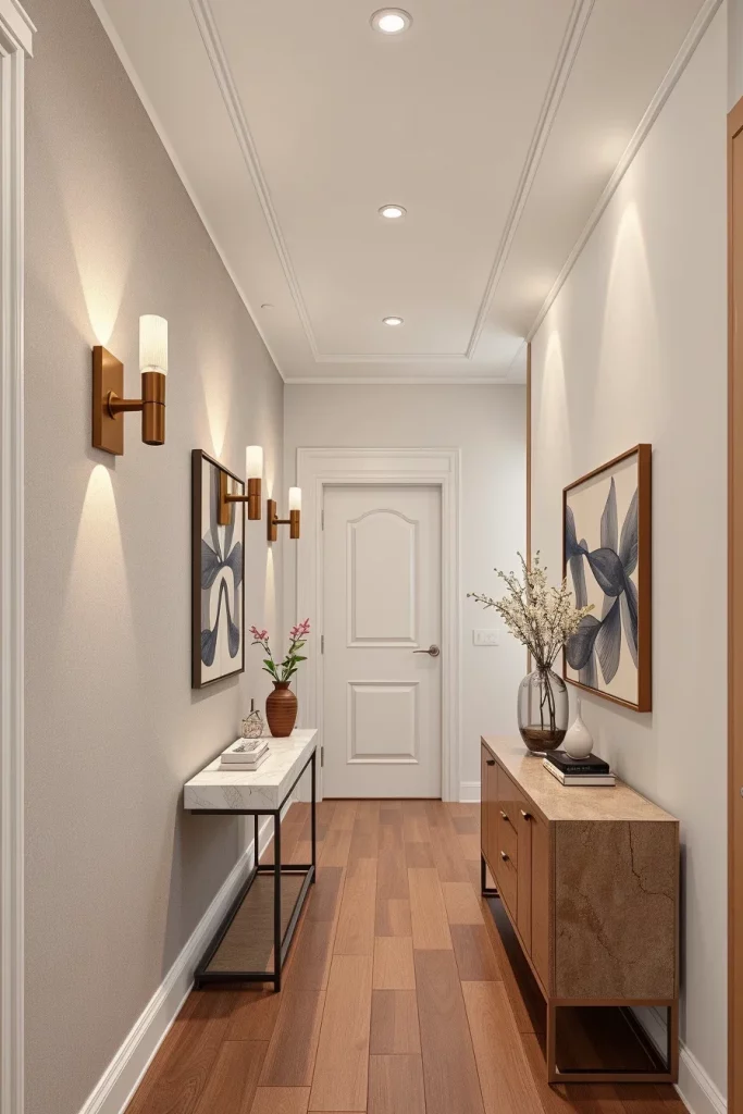59 Modern Hallway Decor Styling Ideas To Create A Stunning Entryway