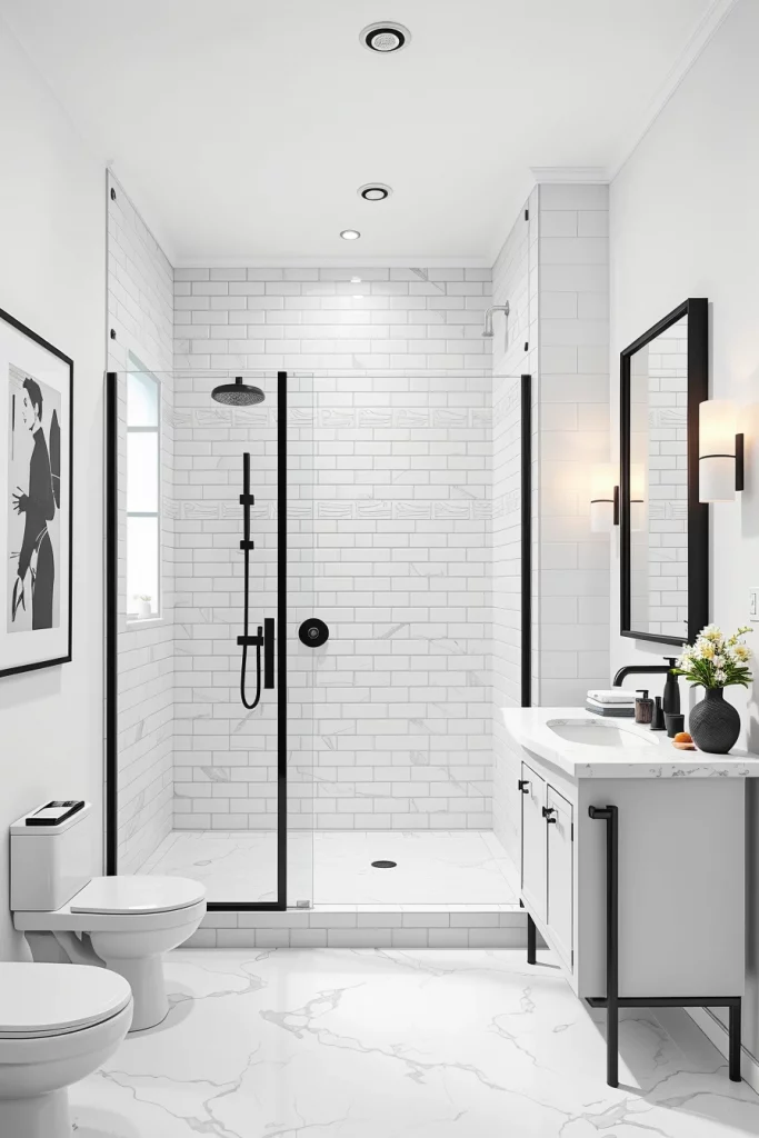 58 White Bathroom Decor Styling Ideas For A Timeless And Elegant Space