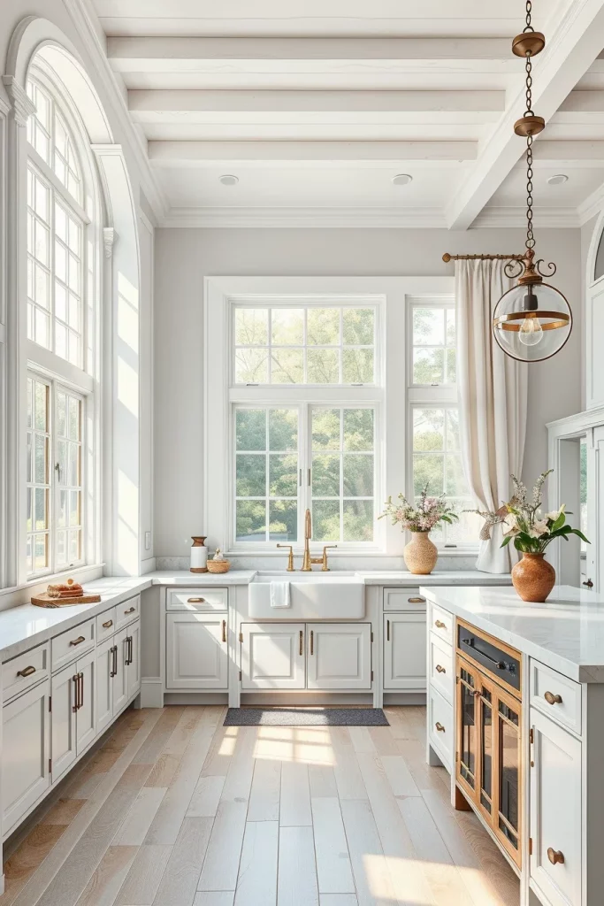 56 White Farmhouse Kitchen Decor Inspiration Ideas For A Timeless And Cozy Home