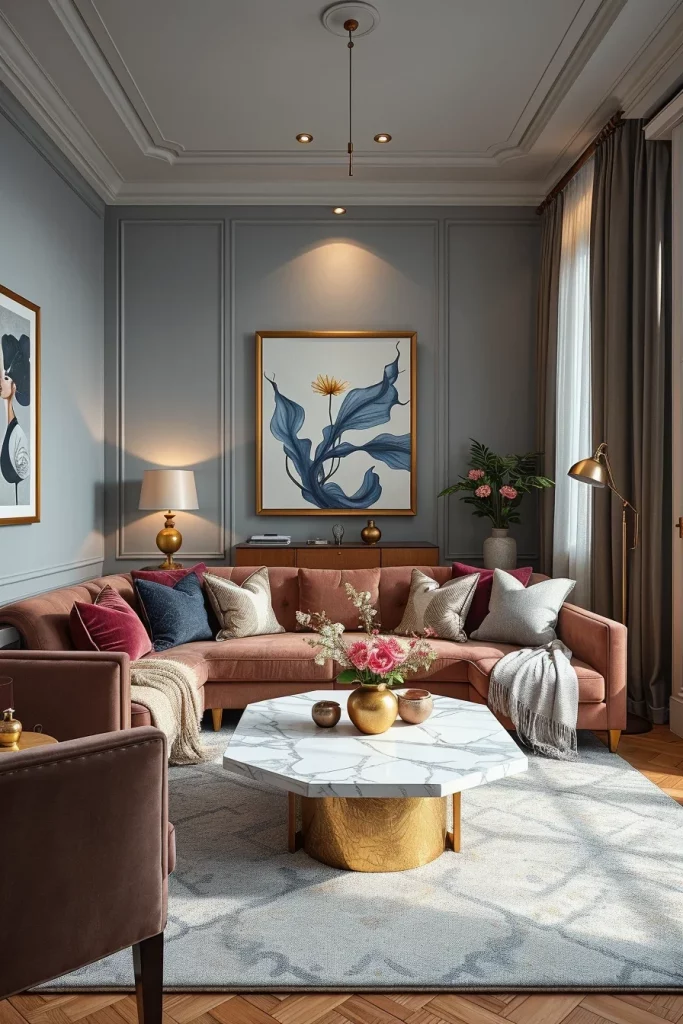 59 Small Apartment Living Room Design Ideas For Stylish And Functional Spaces