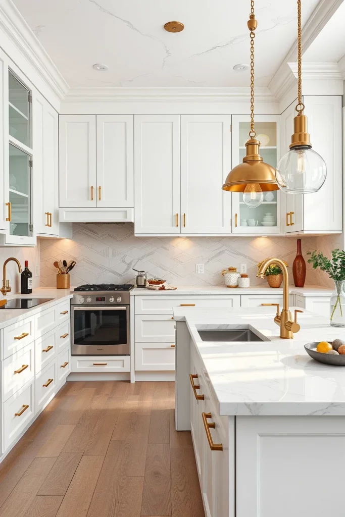 58 White Kitchen Trends To Create A Stylish And Modern Space