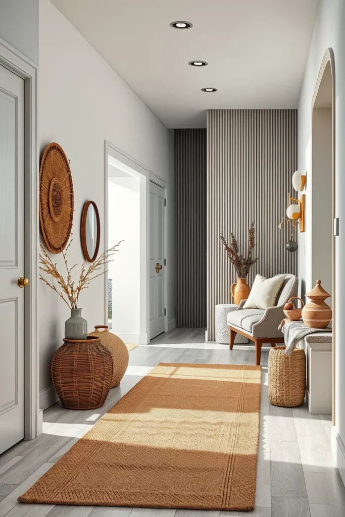 59 Modern Hallway Decor Styling Ideas To Create A Stunning Entryway