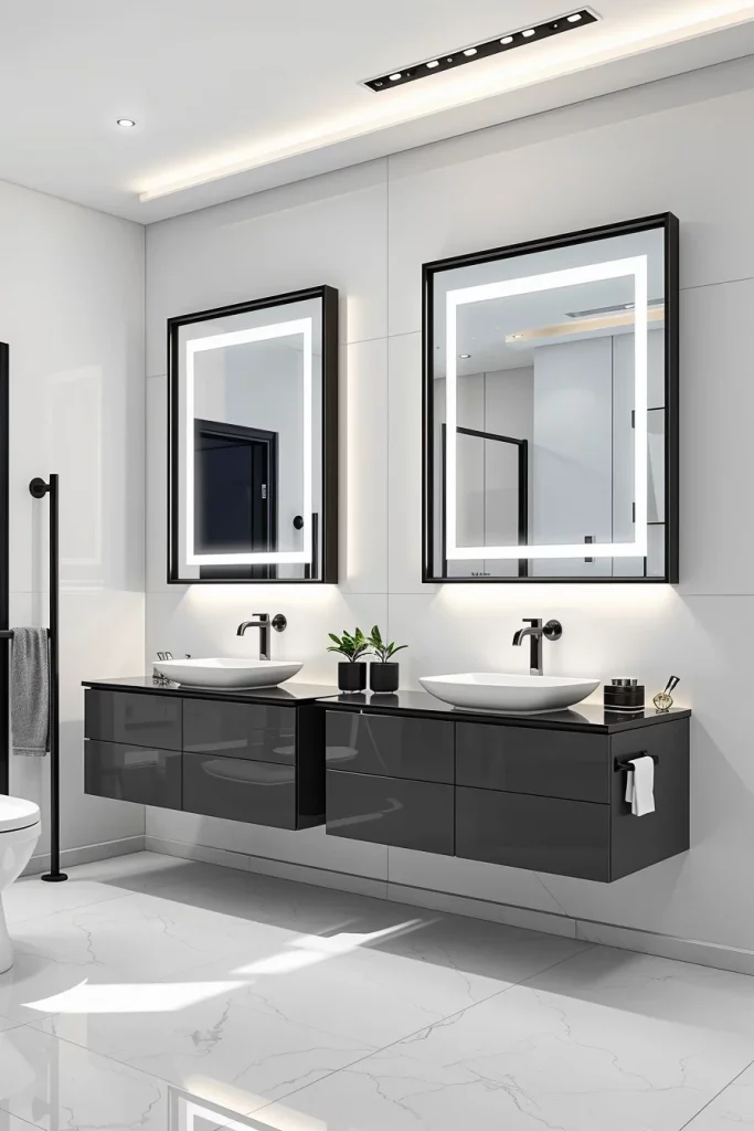 54 Black And White Bathroom Decor Ideas For A Stylish And Timeless Space