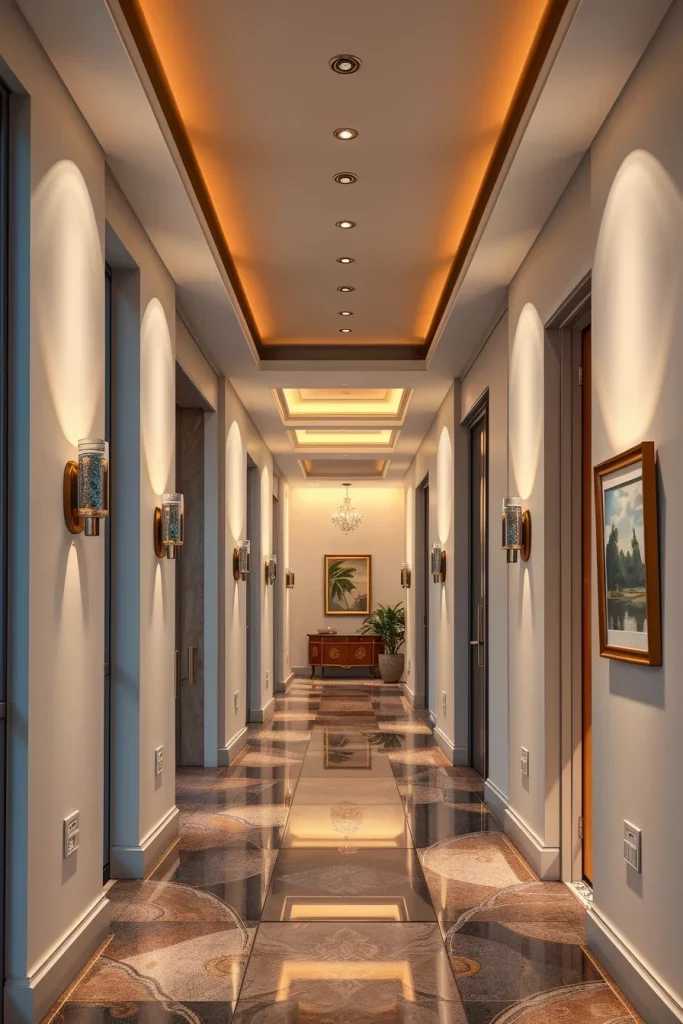 58 Modern Hallway Lighting Ideas To Brighten And Elevate Your Home