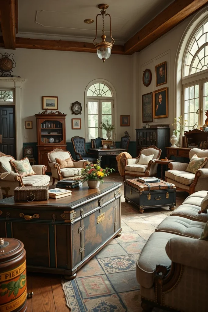 57 Vintage Living Room Decor Ideas For A Timeless And Cozy Home