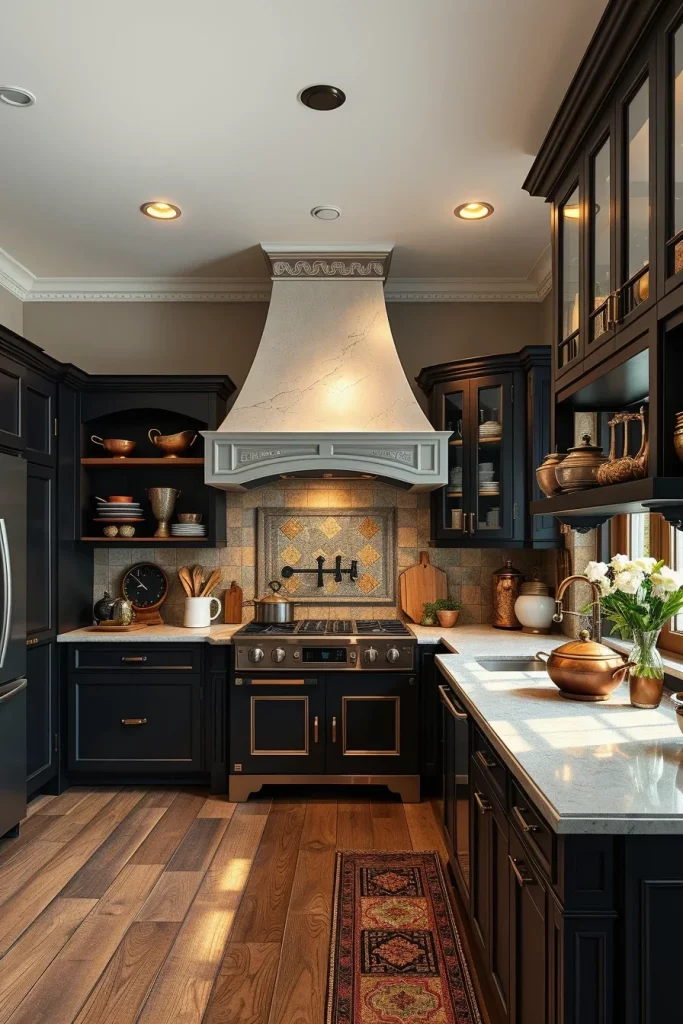 53 Dark Cottagecore Kitchen Ideas For A Cozy And Moody Home