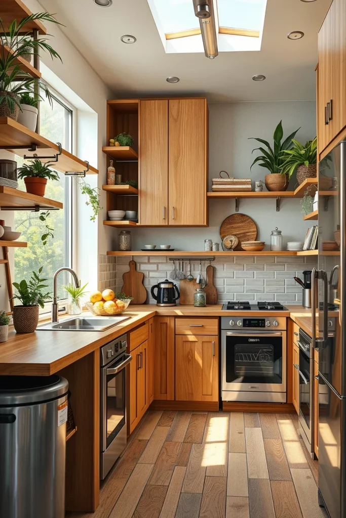 54 Compact Kitchen Design With Smart Storage Ideas For Stylish Small Spaces