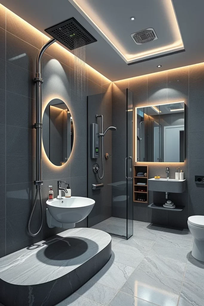 58 Modern Gray Bathroom Interior Trends That Redefine Contemporary Luxury