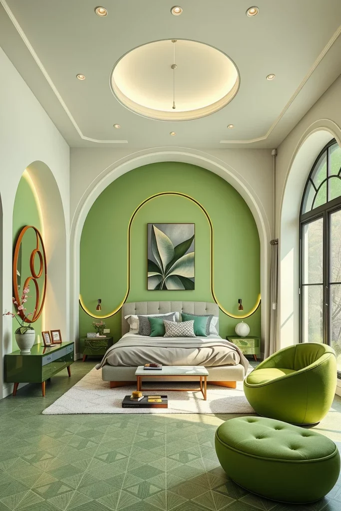 55 Modern Green Bedroom Ideas For A Stylish And Refreshing Retreat