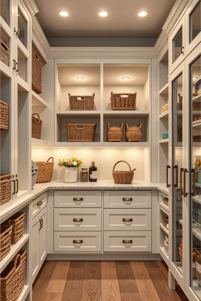 58 Pantry Decor With Woven Baskets Ideas To Create A Stylish And Organized Space
