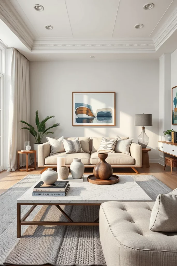 59 Neutral Small Living Room Styling Ideas For A Chic And Cozy Home