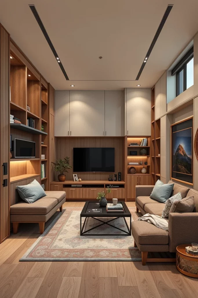 57 Small Space-Saving Living Room Ideas To Maximize Every Inch