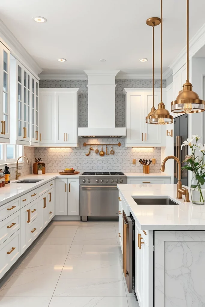 58 White Kitchen Trends To Create A Stylish And Modern Space