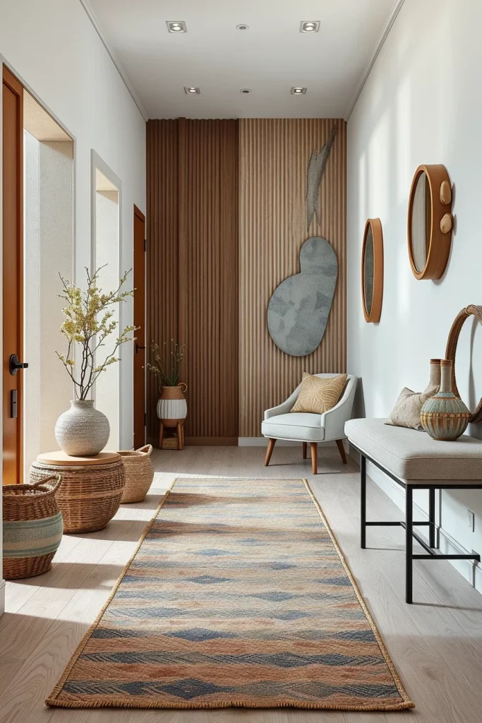 59 Modern Hallway Decor Styling Ideas To Create A Stunning Entryway