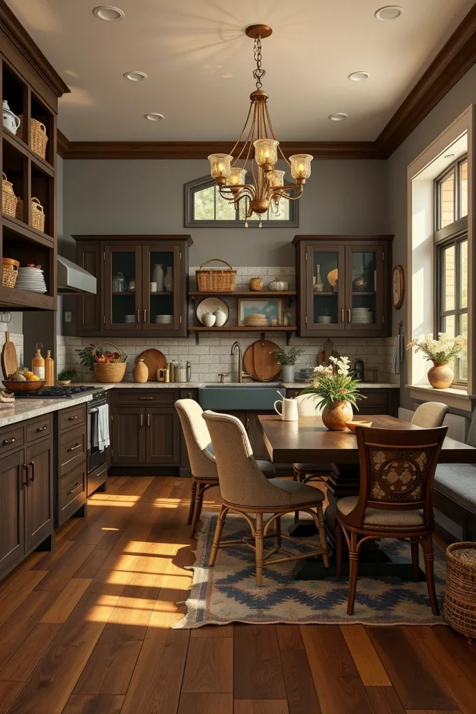 53 Dark Cottagecore Kitchen Ideas For A Cozy And Moody Home