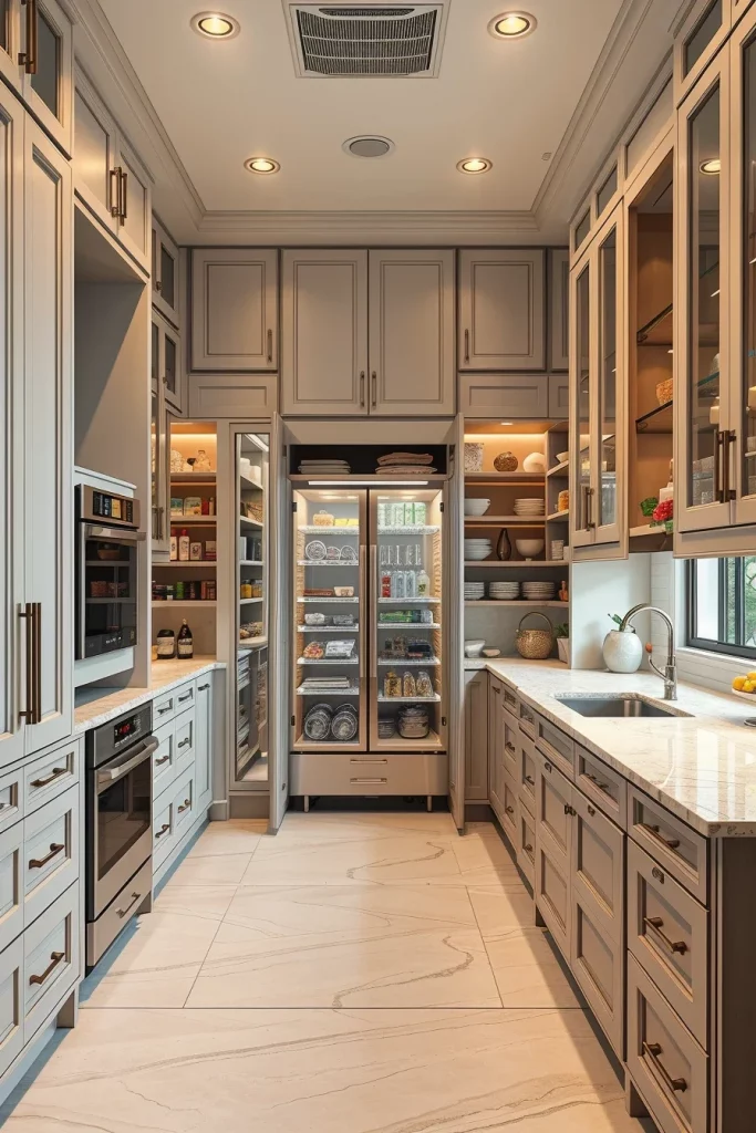 59 Luxury Walk In Pantry Designs For An Elegant And Organized Home