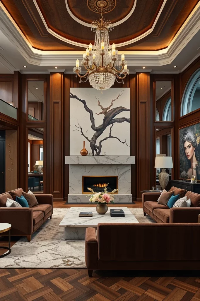 59 Chocolate Brown Living Room Ideas For A Cozy And Elegant Home