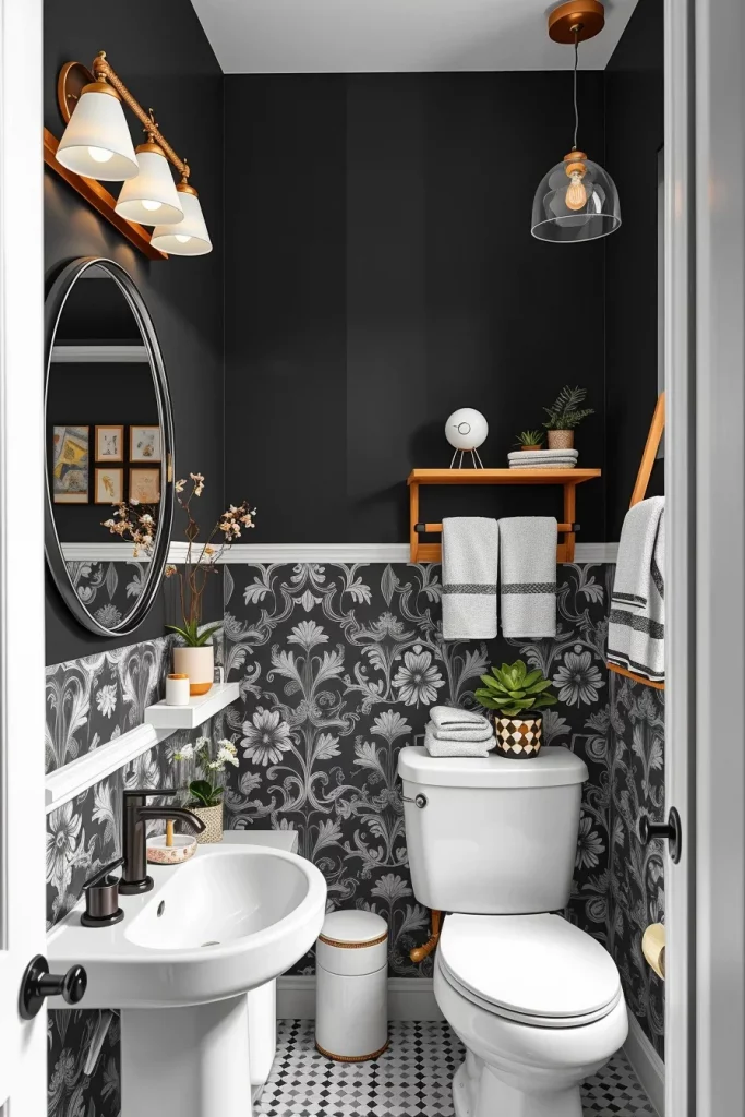 54 Black And White Bathroom Decor Ideas For A Stylish And Timeless Space