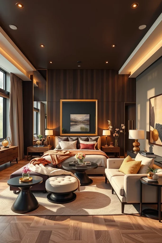 57 Dark Brown Bedroom Decorating Ideas For A Cozy And Stylish Retreat
