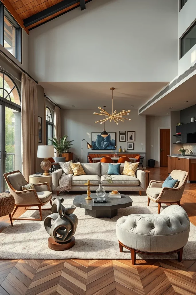 55 Open Concept Living Room Design Ideas For Stylish And Modern Homes
