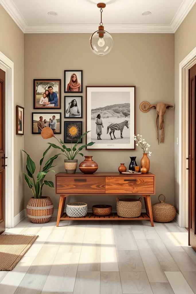 60 Afrohemian Hallway Decor Ideas To Create A Stylish And Cultural Entryway