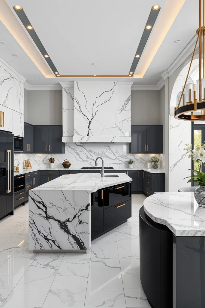 57 Black And White Kitchen Decorating Inspiration Ideas For A Stylish Modern Home