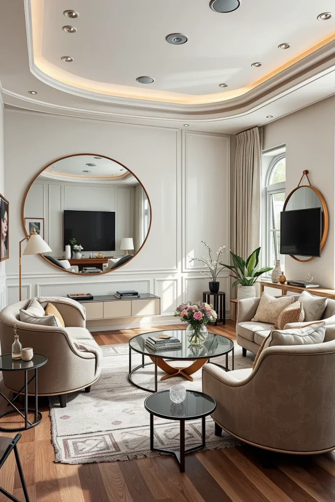 60 Curved Furniture Small Living Room Design Ideas To Maximize Style And Space