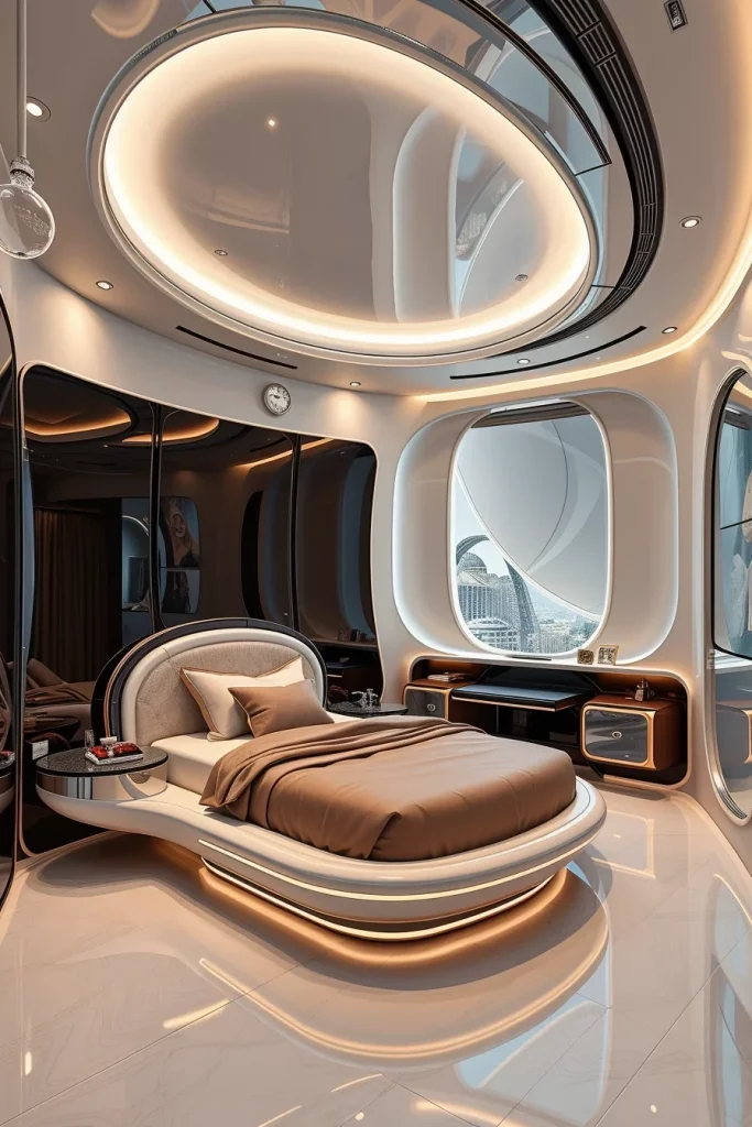 58 Curved Furniture Small Bedroom Design Ideas For Stylish Compact Spaces