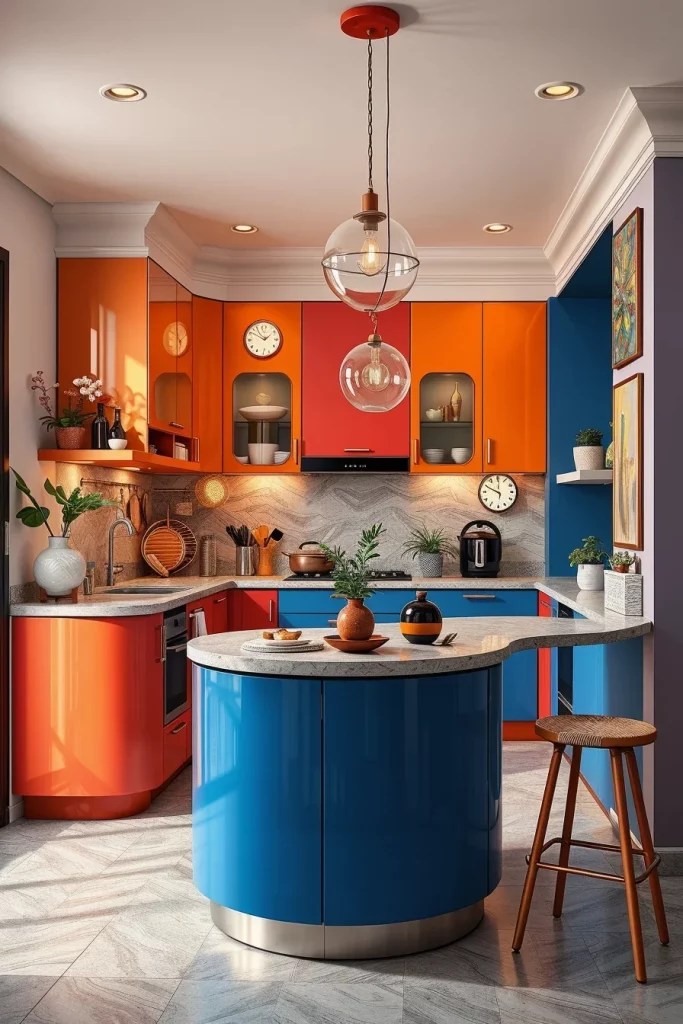 57 Curved Furniture Small Kitchen Design Ideas For A Stylish And Space-Saving Home