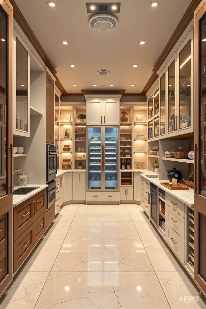 59 Luxury Walk In Pantry Designs For An Elegant And Organized Home