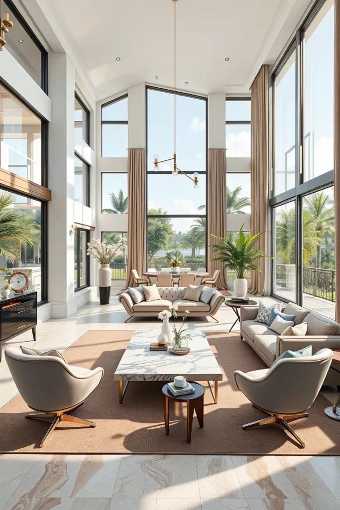 55 Open Concept Living Room Design Ideas For Stylish And Modern Homes