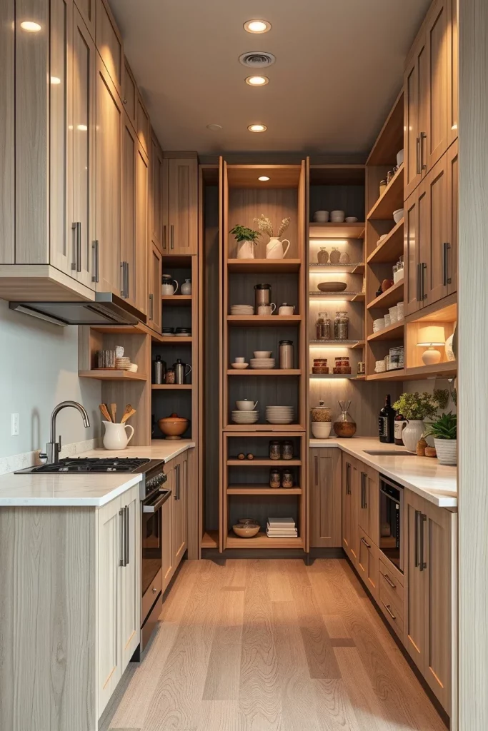 54 Compact Kitchen Design With Smart Storage Ideas For Stylish Small Spaces