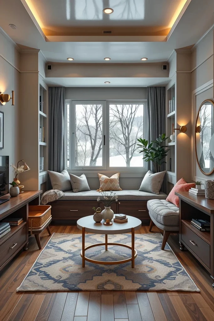 57 Small Space-Saving Living Room Ideas To Maximize Every Inch