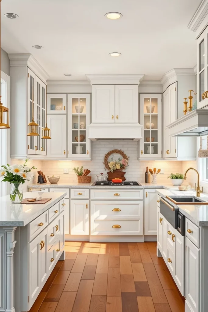 56 White Farmhouse Kitchen Decor Inspiration Ideas For A Timeless And Cozy Home