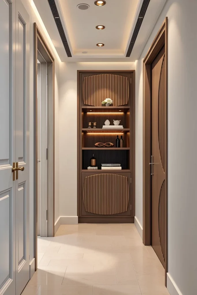 53 Curved Furniture Small Hallway Design Ideas For A Stylish And Space-Saving Entryway