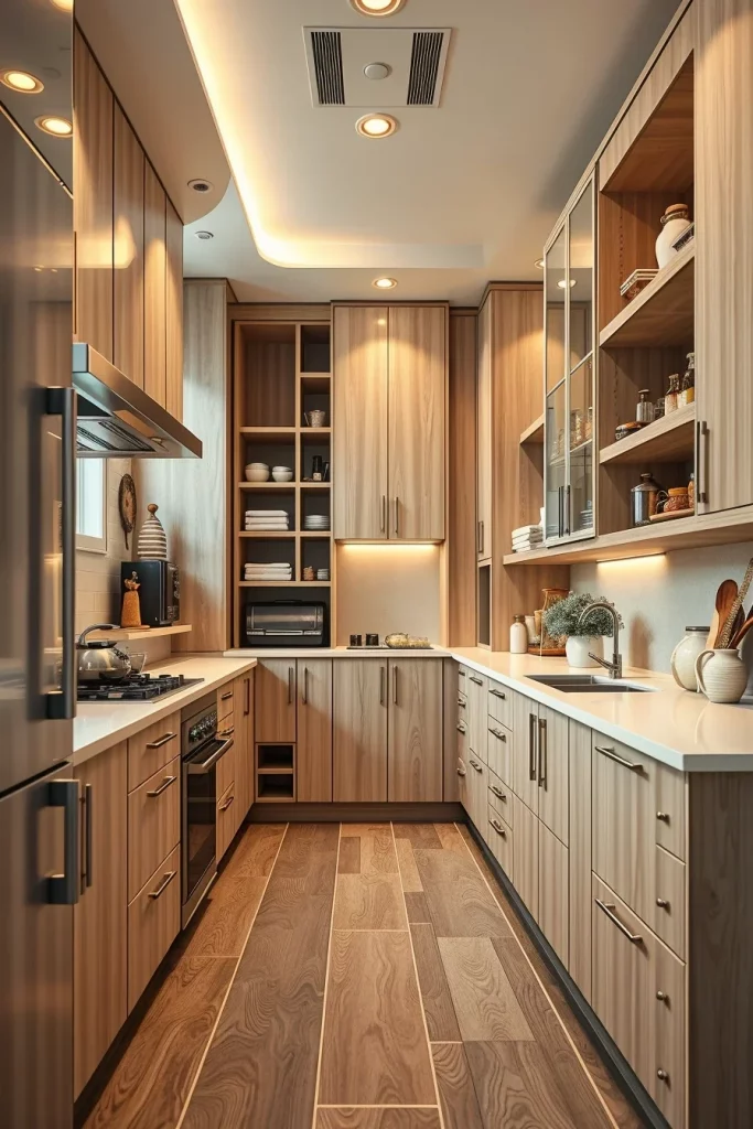 54 Compact Kitchen Design With Smart Storage Ideas For Stylish Small Spaces