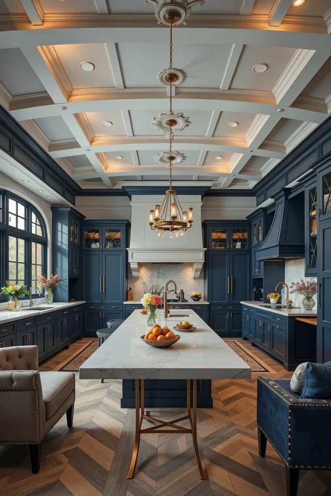 56 Navy Blue Kitchen Interior Design Ideas For A Stylish And Artistic Home