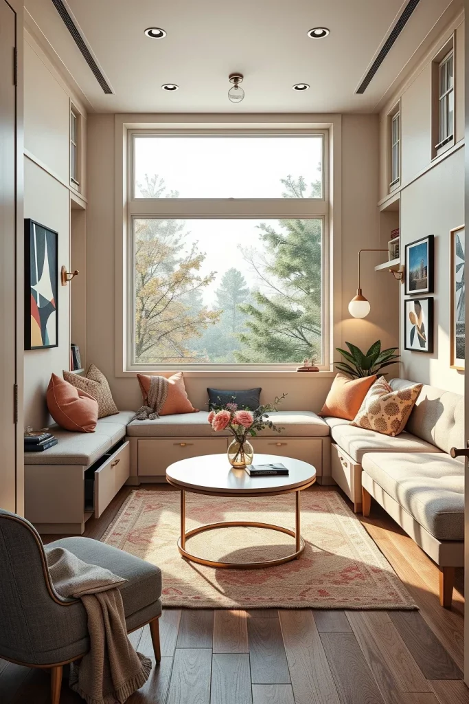 57 Small Space-Saving Living Room Ideas To Maximize Every Inch