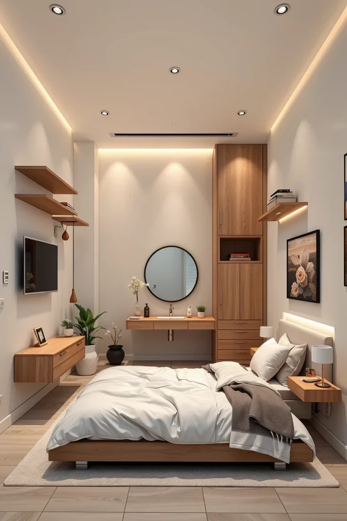 57 Modern Small Bedroom Decorating Ideas To Maximize Style In Tiny Spaces