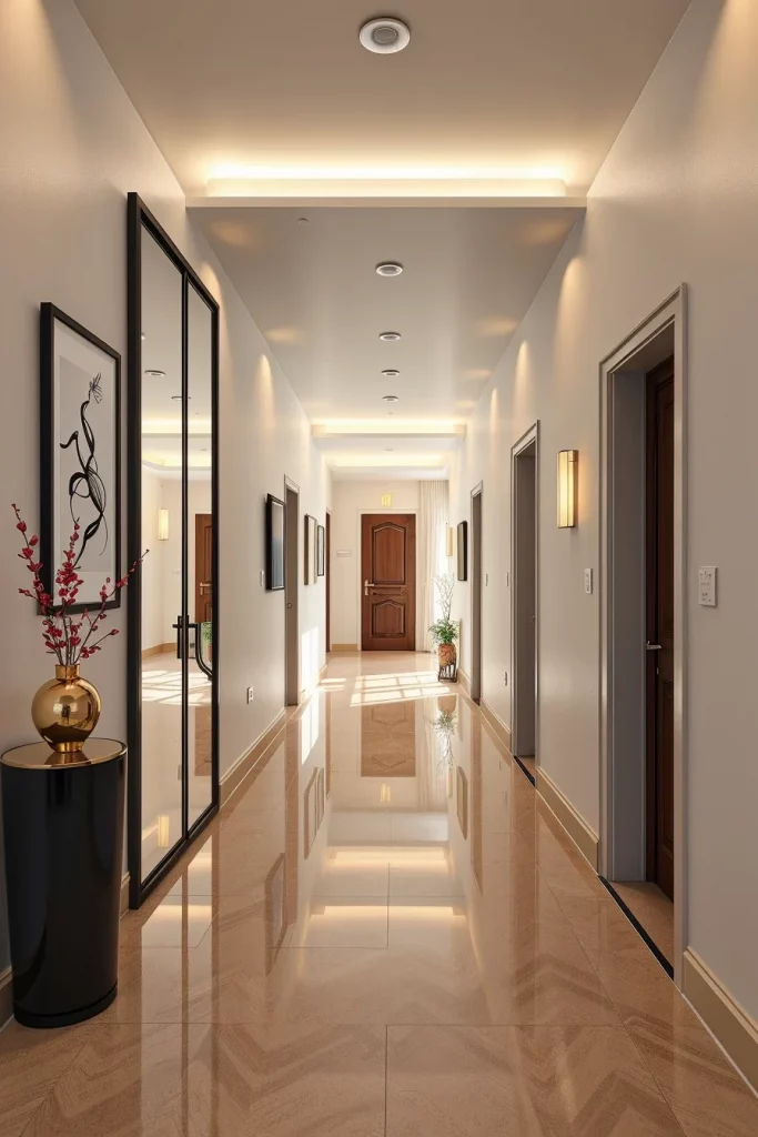59 Modern Hallway Decor Styling Ideas To Create A Stunning Entryway