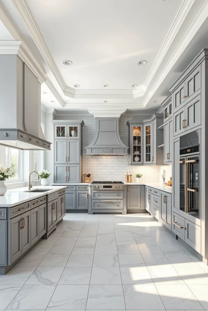 56 Gray White Kitchen Organization Ideas For A Stylish And Clutter-Free Space