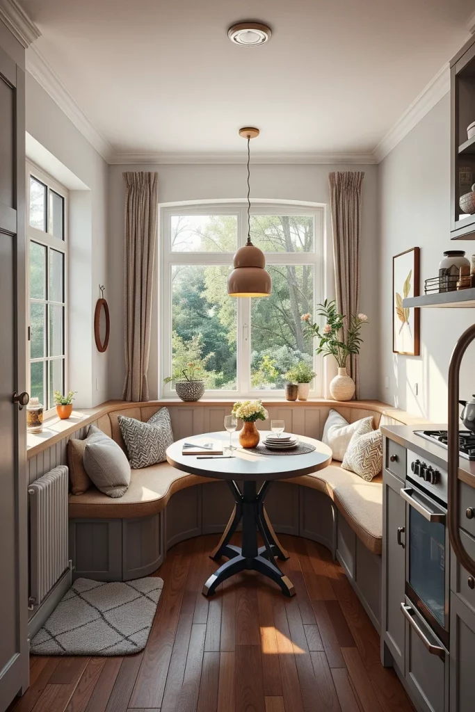 57 Curved Furniture Small Kitchen Design Ideas For A Stylish And Space-Saving Home
