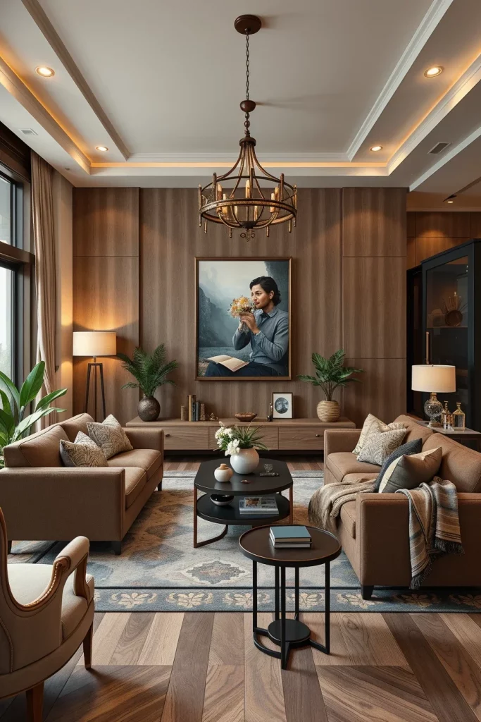 59 Chocolate Brown Living Room Ideas For A Cozy And Elegant Home