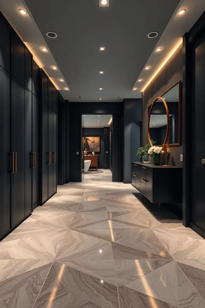 55 Modern Dark Hallway Ideas For A Stylish And Dramatic Home Entrance
