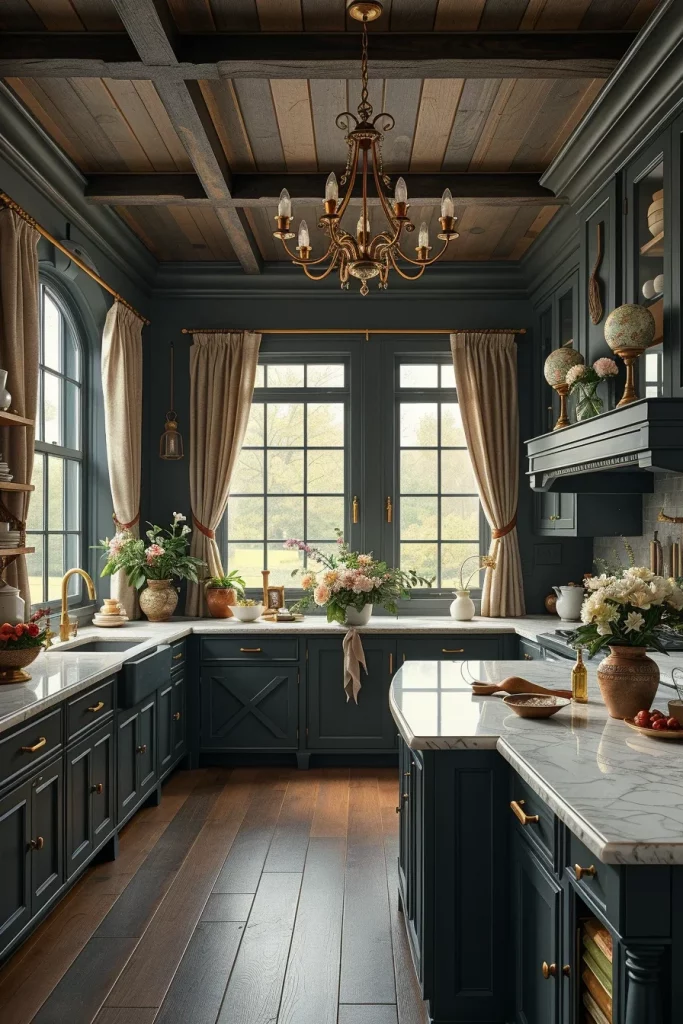 53 Dark Cottagecore Kitchen Ideas For A Cozy And Moody Home