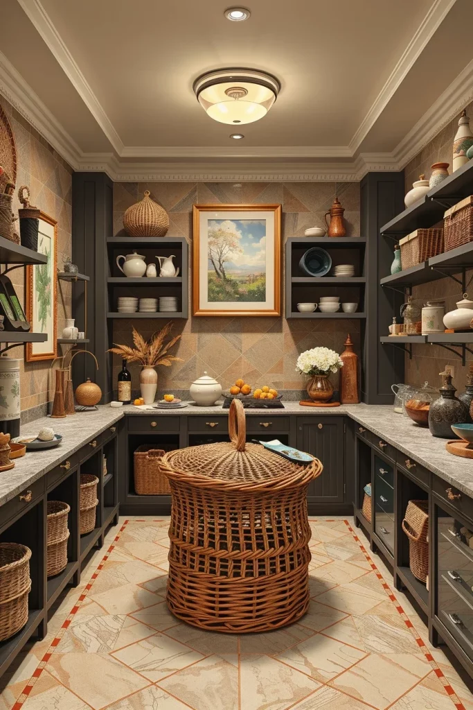 58 Pantry Decor With Woven Baskets Ideas To Create A Stylish And Organized Space